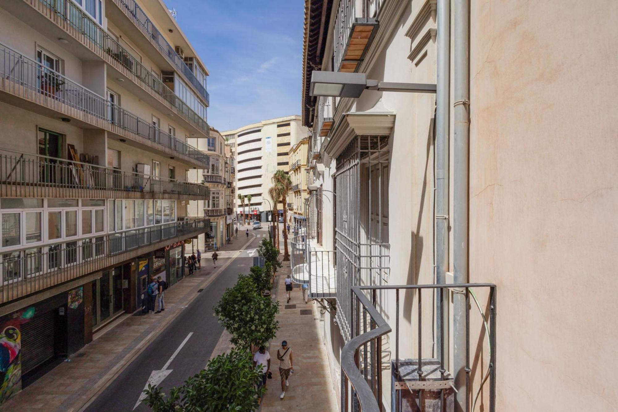 Апартаменты El Balcon De Alamos Малага Экстерьер фото
